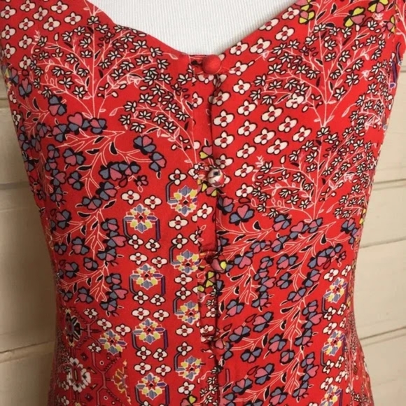 Abel The Label Lola Hi-Lo Floral Boho Dress. Anthropologie - Picture 7 of 13